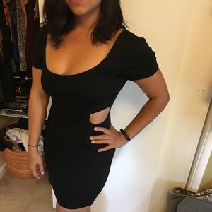 Cute Little Black Bodycon Dress
